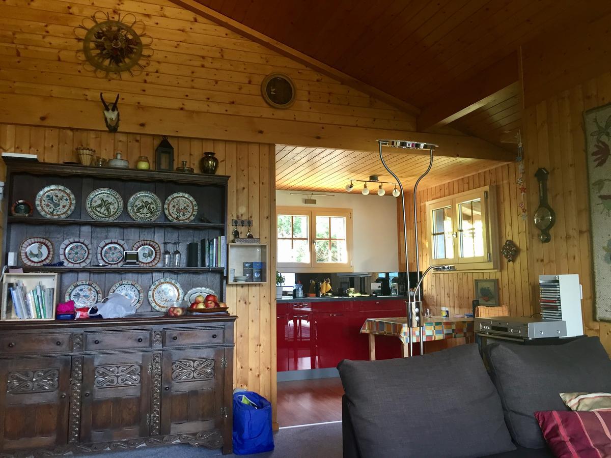 Ferienwohnung Im Chalet Firn - Og Burchen Bagian luar foto
