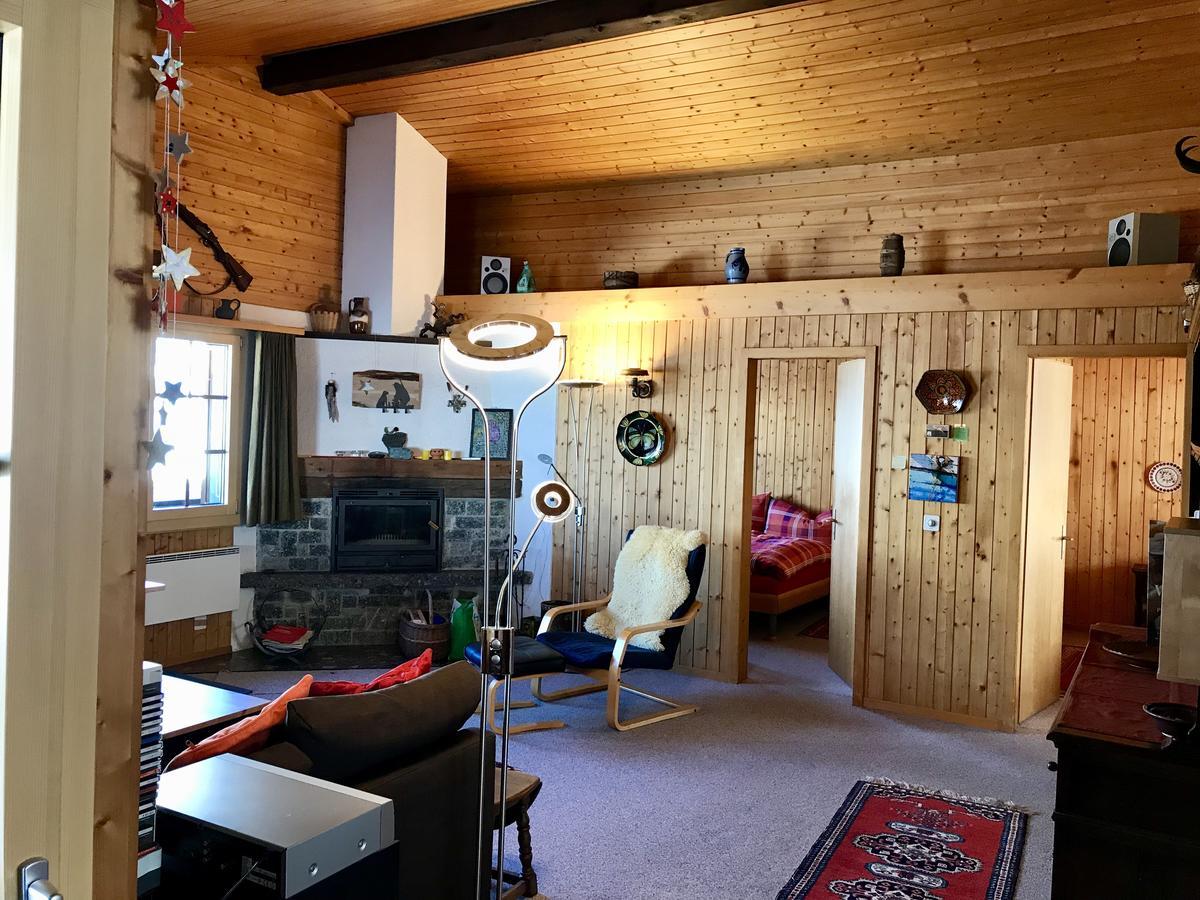 Ferienwohnung Im Chalet Firn - Og Burchen Bagian luar foto