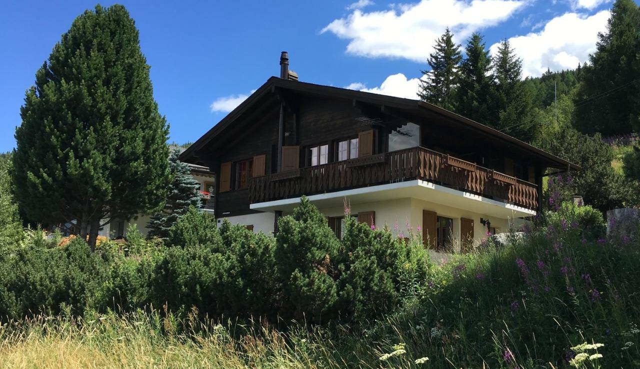 Ferienwohnung Im Chalet Firn - Og Burchen Bagian luar foto