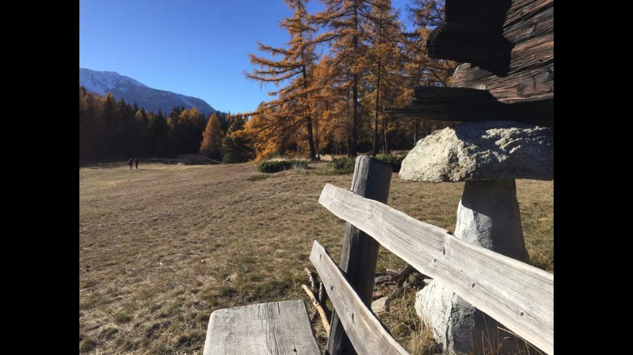 Ferienwohnung Im Chalet Firn - Og Burchen Bagian luar foto